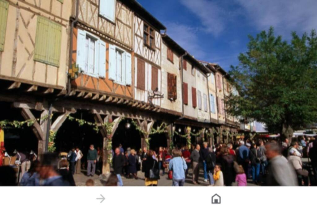 Agreable Maison De Village Léran Exterior foto